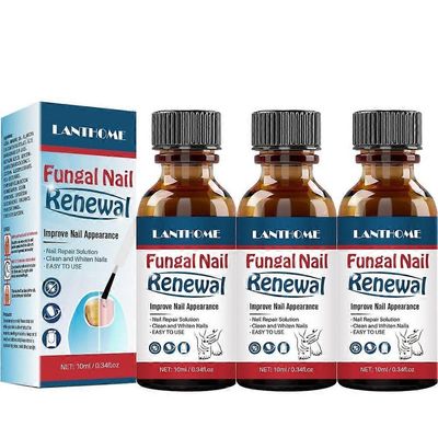 Lanthome kynsien korjausneste hellävarainen hoito 10Ml 3pcs