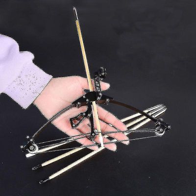 Mini Recurve Bow Udendørs Sport Børn Legetøj Mindre Stål Spil Ornt Bow Mini Skydespil