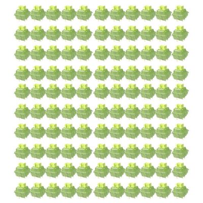 110 kpl V3-kytkin, voideltu, hiljainen kytkin, mekaaninen näppäimistö, lineaarinen, kosketusnäyttö, 5-nastainen, kuumavaihto, PA66, esivoideltu, vi...