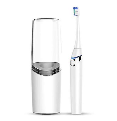 Mikasa Genopladelig tandbørste med uv-sterilisator Hvid