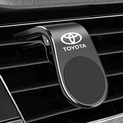 unbrand Bil Telefon Holder Mount Quick Release Telefon Holder For Car Mount Rekvisita TOYOTA Svart