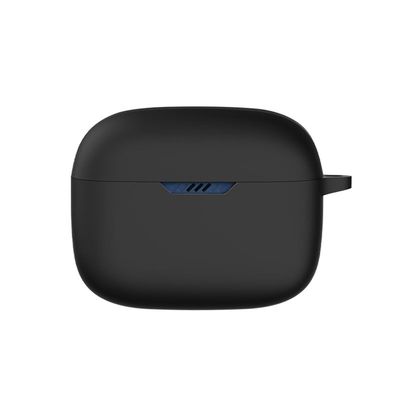 Smalibal Suojakotelo iskunkestävä kannettava soljella vedenpitävä iskunkestävä liukumaton holkki silikonisuojus JBL Tune 230NC: lle Musta