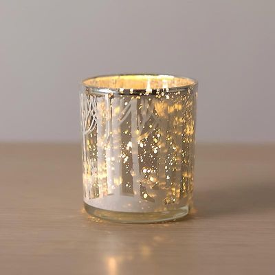 Barsinfi 1 Stck Weihnachtsduftkerzen Aromatherapie-kerzen Aus Galvanisiertem Glas Weihnachtsdekoration Kerzenbecher Festival-desktop-dekoration Aro...