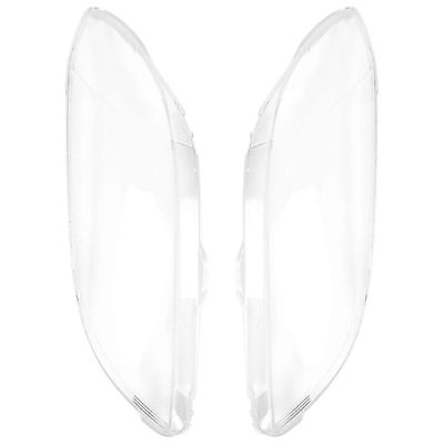 1 pari auton vasenta ja oikeaa etuvalojen suojusta, vuosille 2006-2012 Läpinäkyvä
