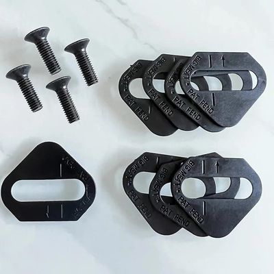 Bicycle Pedals Bikefit Cleat Wedges For Shimano Road Spd-SL &; Mtb Spd Atac Speedplay Crank Bros Cleats 8 stk/pakke Sykkeltilpasning SPD-MTB