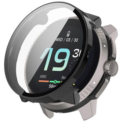Suunto Race S PC-kansi Kellokotelo karkaistulla lasilla Näyttökalvo - Musta Monivärinen Black