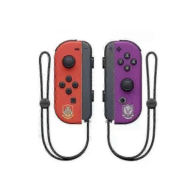 Langaton Joycon-ohjain Nintendo Switchille - tukee herätystoimintoa (yhdistä rannehihnojen kanssa) Scarlet