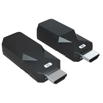 50M 1080P 60Hz -yhteensopiva langaton videoäänilähetin vastaanottimen jatke langaton näyttö Adap Musta