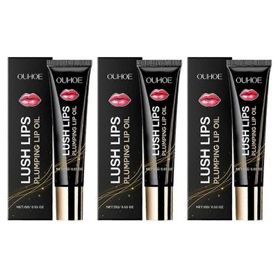 Plumpify täyteläinen seerumiöljy, Plumpify huuliöljy täyteläisempi, kosteuttava huulten täyteläisempi, kosteuttava huulikiiltosetti kuiville huulil...