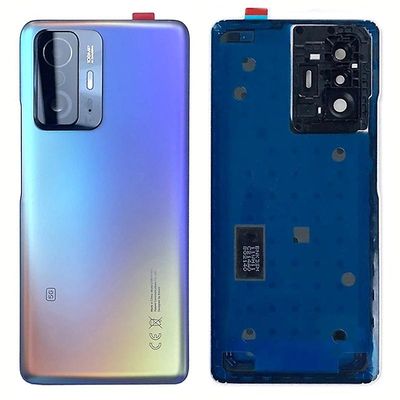 Xiaomi 11T 5G / 11T Pro 5G -akun kotelon kansi kameran renkaan linssin kannen varaosalla - B Monivärinen Blue