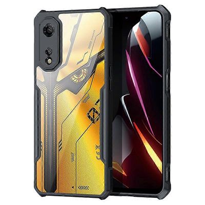 ZTE nubia Neo 2 5G kotelo TPU + akryyli 2-in-1 matkapuhelimen kansi
