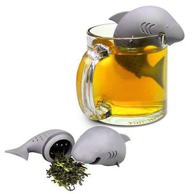 Shark Tea Infuser silikone siensværktøjer Te Si Infuser Filter