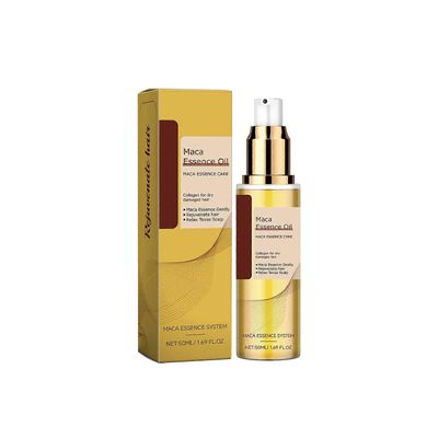 Maca-öljy kuiville vaurioituneille hiuksille 50ml Monivärinen