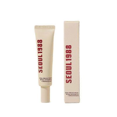 Anti-Aging Eye Cream, jossa on 4 % liposomaalista verkkokalvoa ja fermentoitua papua, intensiivinen hoito ryppyihin, tummiin silmänalusiin ja pusse...