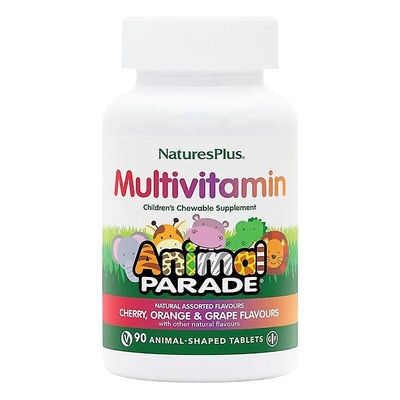 Nature's Plus Animal Parade Valikoima makuja Chewables 90 (29980)