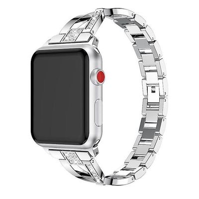 AIR Universal Metal X-Shape rem til Fitbit Versa / Fitbit 2 / Fitbit Lite-Ribbon Edition