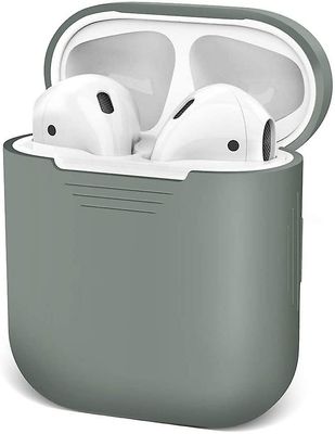 AIR Vandtæt stødsikkert etui til Apple Airpod 1 2 (grå)