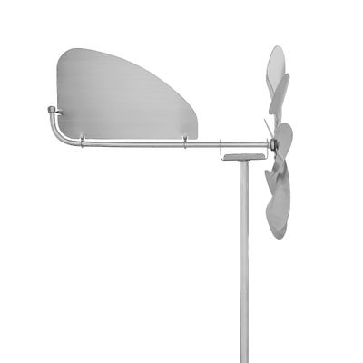 Tuulimylly ruostumatonta terästä (roottorin halkaisija 28cm), kuulalaakeri, tuuliviirillä (360 pyörivä) - shenxin