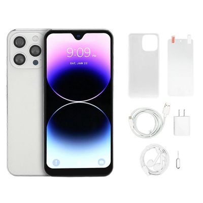 I14 Pro Max 6.7" 5G kaksikaistainen WiFi, 8 Gt RAM-muistia, 256 Gt ROM, 32 megapikselin kamera, 4G lukitsematon yhdysvaltalainen pistoke