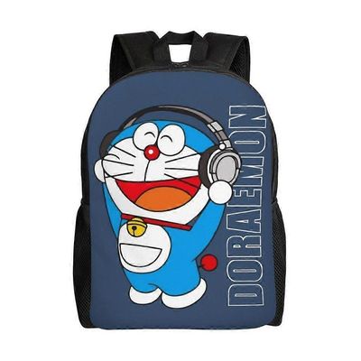 Doraemon Monipuolinen Reppu Pestävä rento tyyli Koulun opiskelijareppu Trendikäs Oxford Kangas Tietokonelaukku Unisex-hjka4585
