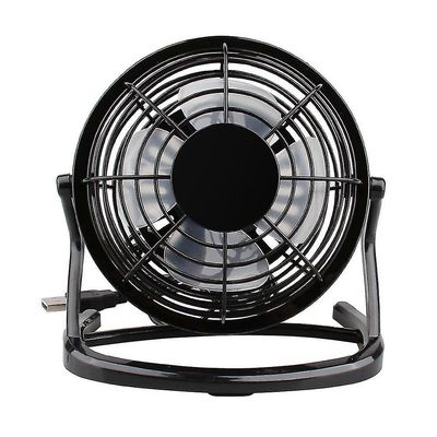 Mini skrivebord køleventilator USB-drevet Sort