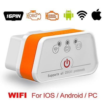 Vgate Icar2 Bluetooth/wifi Obd2 Diagnostisk-verktøy Elm327 Obd 2 Skanner Mini Elm 327 Icar 2 Kompatibel med Androidbrc/ios Obdii Code Reader