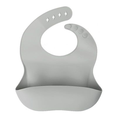 Nyfødte Solid silikone Baby Feeding Burp Cloth Bandana Bibs Moderigtigt spædbarn Småbarn Savlende Babador Tørklæde Forklæder