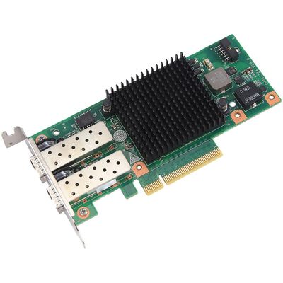 SP310 X520-DA2:lle E10G42BTDA 82599ES Dual Optical Port 10G Gigabit kuituoptinen verkkokortti Vihreä