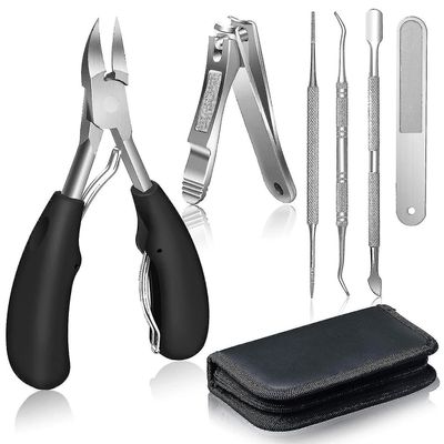 Tånegl Clippers For Tykke Negler Og Inngrodde Negler For Eldre - Rustfritt Stål Mykt Grep Nail Clippers Med Nail File