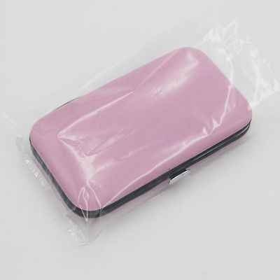Farve Neglesaks 7 sæt manicure pleje værktøjer gave