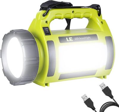 Oppladbar Led Camping Lantern, 1000lm, 5 lysmoduser, 3600mah Power Bank, Ipx4 Vanntett, Perfect Lantern lommelykt