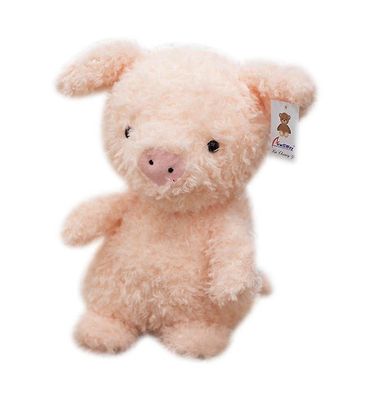 Handuo Animal Doll Plys ugle dukke kanin lam dukke Pink
