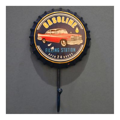 Ruili Vintage Creative Beer Cap Bar Tøj Hat Hook YY51086