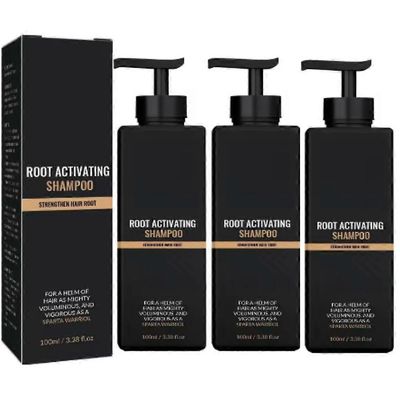 1-3kpl Root Activator shampoo, SPARTAN hiustenlähtö shampoo, shampoo root aktivaattori 3pcs