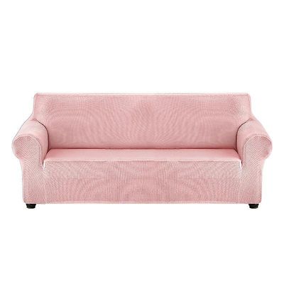Eveltek Stretch Sofa Slipcover SofaBeskytter Små Tern Pink L
