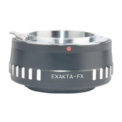EXA-FX-objektiivisovitinrengas EXAKTA-objektiivista X-asennettavaan peilittömään kameraan musta