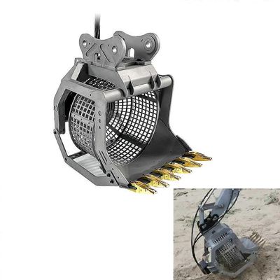 Redkid Metalliseulan pesukauhan päivitetty osa 1/14 hydrauliseen RC-kaivinkoneeseen 374F ET30H ET26L PC360 945 ET35 kaivurimalli lelut 374F: lle