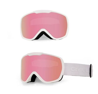 Yunshu Ski beskyttelsesbriller Anti-tåge Uv Protection VinterSport Snowboard beskyttelsesbriller Pink