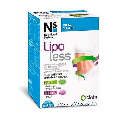 Nutritional System LipoLess 60 tablets