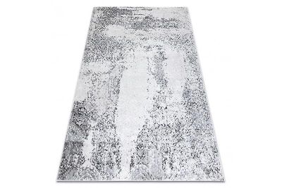 RugsX Moderne MEFE tæppe 8731 Vintage - strukturel to niveauer af fleecegrå grå 140x190 cm