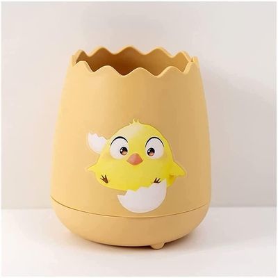 Linkrunning Lille æggeskal Blyant Opbevaring Box Cute Holder Blyanter Pen Box Blyant Holder Pen Cup Dekoration Til Desk Desk Supplies Organizer Kon...