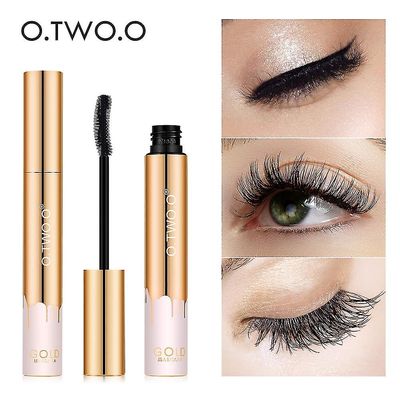 3d Mascara forlængelse sorte øjenvipper Extension Øjenvipper Brush Beauty Makeup Long Wear Golden Mascara