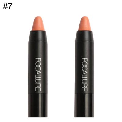 Focallure 2kpl Kestävä Non Sticky Vedenpitävä Matte Lip Gloss Huulipunameikki 7