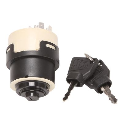 Tenningsbryter med 2 taster for JCB 3CX 4CX 85804674 701/80184 50988 Svart