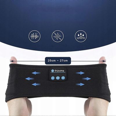 Langattomat korvakuulokkeet Shijiejingdian langaton Bluetooth-kaista musta