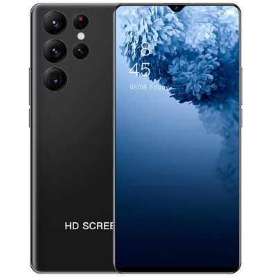 Ls22 7.5 tuuman 5g älypuhelin 16gb + 768gb 58mp kamera android 10.0 128gb muistikortilla Musta