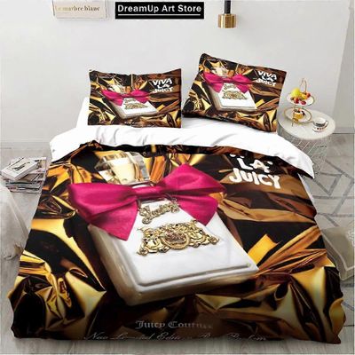 v214 lakanat muoti J-Juicy Crown Couture vuodevaatteet Poikien Tytöt Twin Queen King Size pussilakana Tyynyliina Sänky Pojat Aikuisten makuuhuone 3...