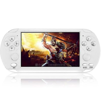 Jasoup 2021 Ny opgradering 5.1inch håndholdt Gaming Player 16GB Rom Psp Console Hand Game Machine Indbygget 10000 Hvid