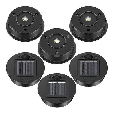 6 kpl aurinkovalojen vaihto Top 7 aurinkolyhdyn osaa Led-aurinkopaneelin lyhdyn kannen valot ulos kuten kuvassa näkyy