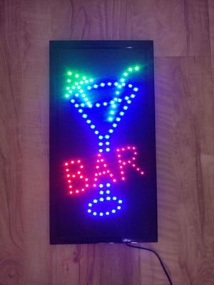 Huizhiwentong Bar Pub Tilmeld Neon Lights Led animerede kunder attraktive tegn med Hang Chain